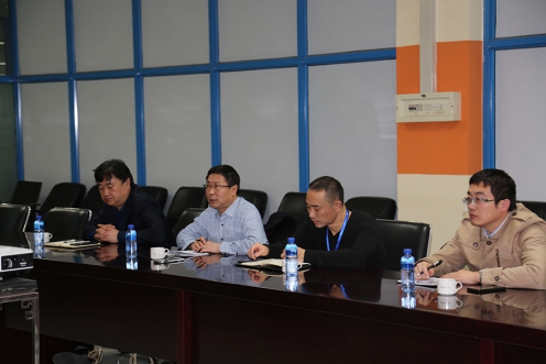 万名干手下基层烟台市国企一队到Z6官网软件公司调研座谈